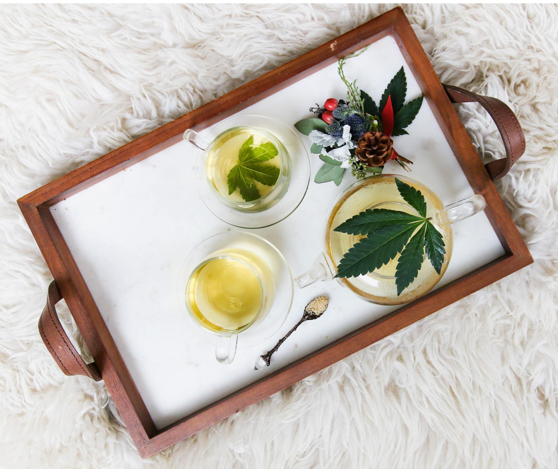 how to make cannabis tea